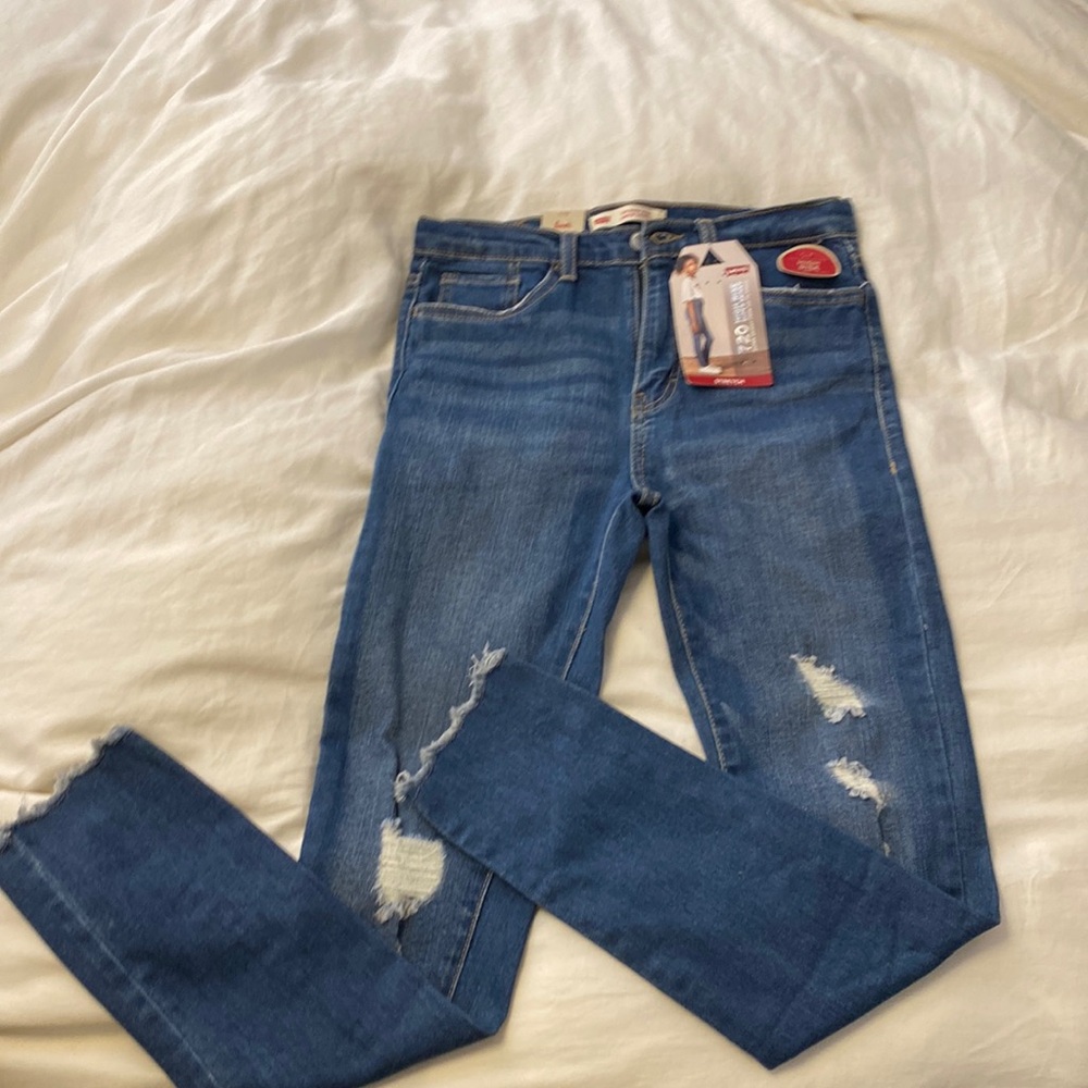 Levi’s 720 High Rise Super Skinny Girls Size 12 Regular